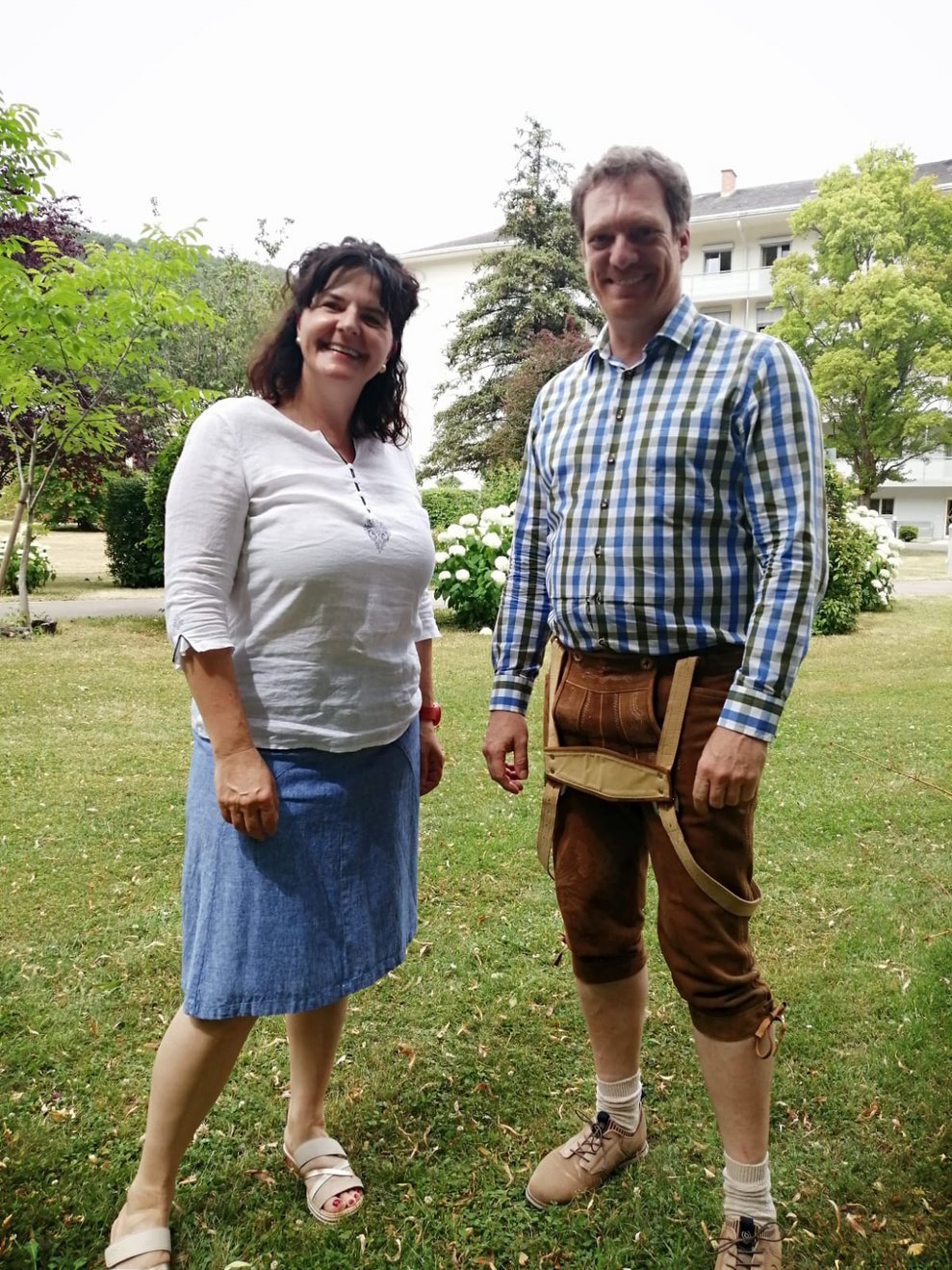 Eine Frau und ein Mann