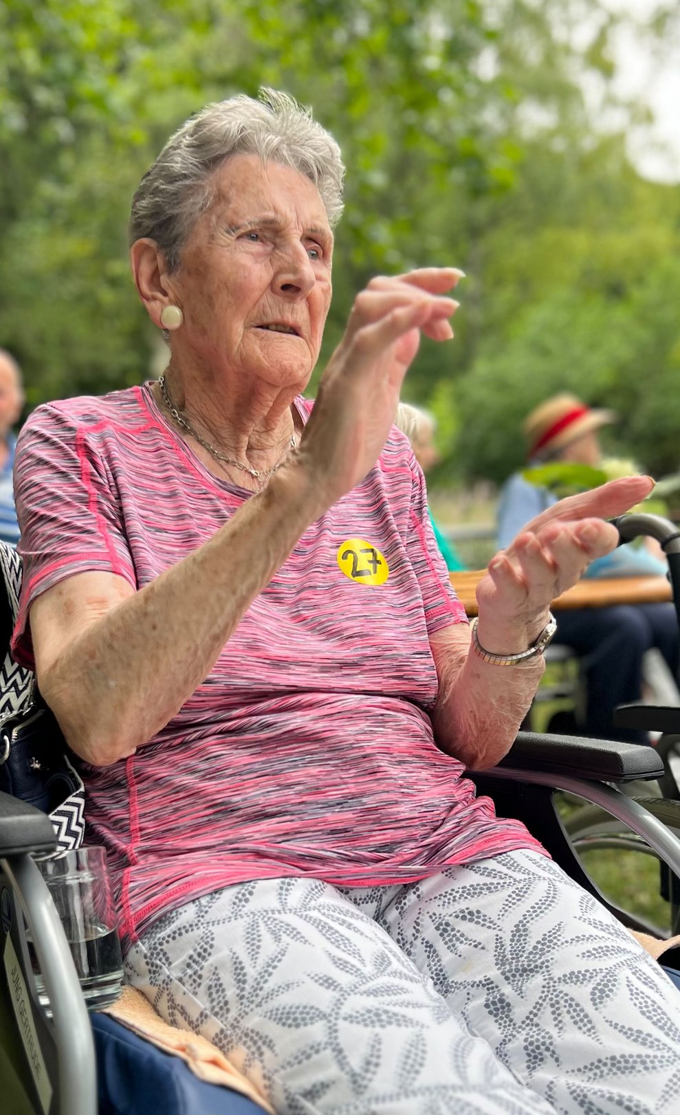 Eine Frau