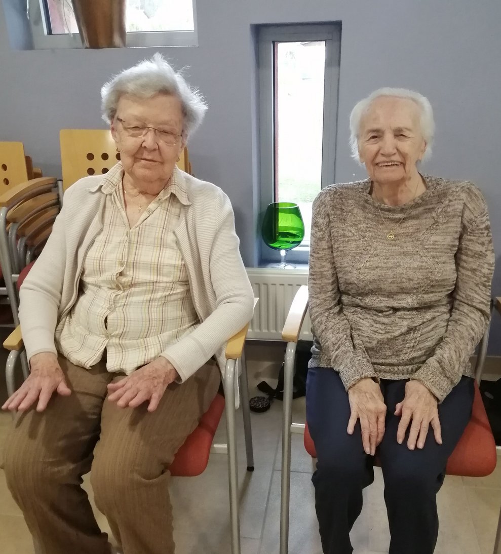 Frau Halm und Frau Mauerhofer